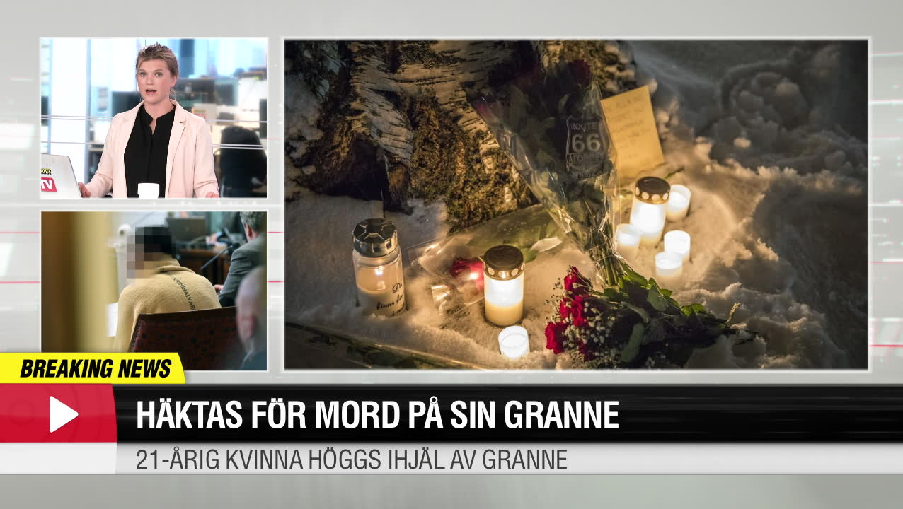 Häktas för mord på sin granne