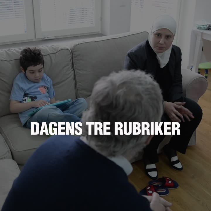 Dagens tre rubriker