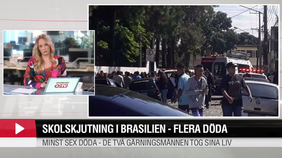 Skolskjutning i Brasilien - flera döda