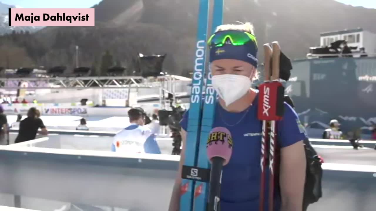 Maja Dahlqvist tårögd efter missen