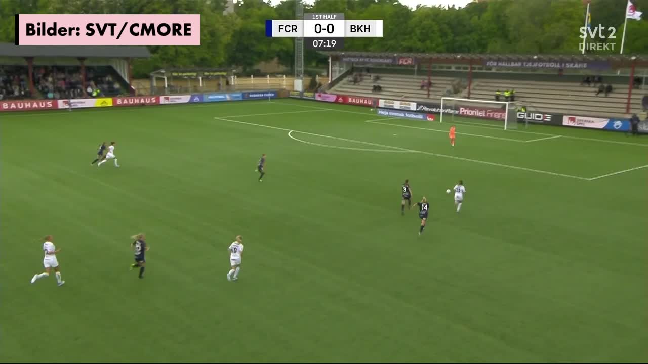 Rosengård vann cupfinalen efter omdiskuterat mål