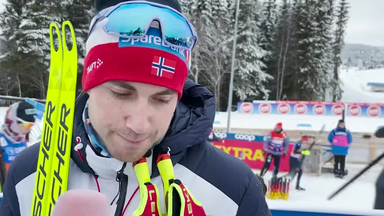 Even Northug: "Nöjd att kriga mig till pallplats"