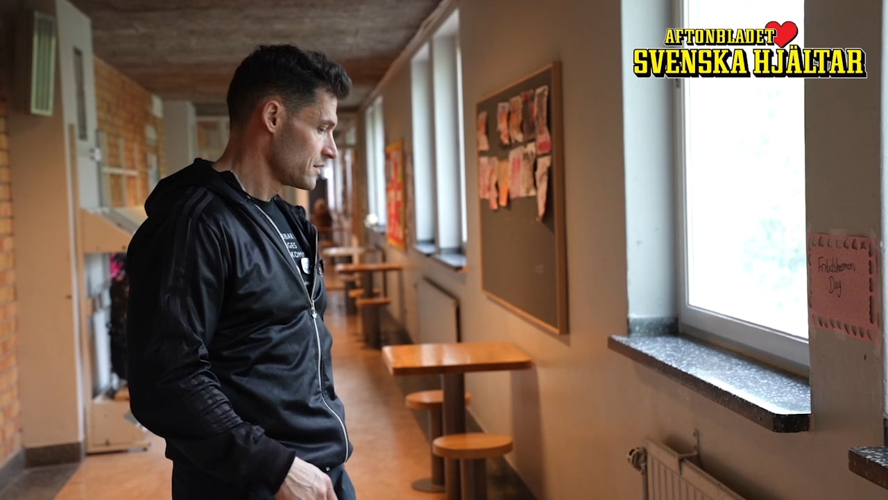 Carlos stoppade knivmannen på skolan: ”Han attackerade mig”