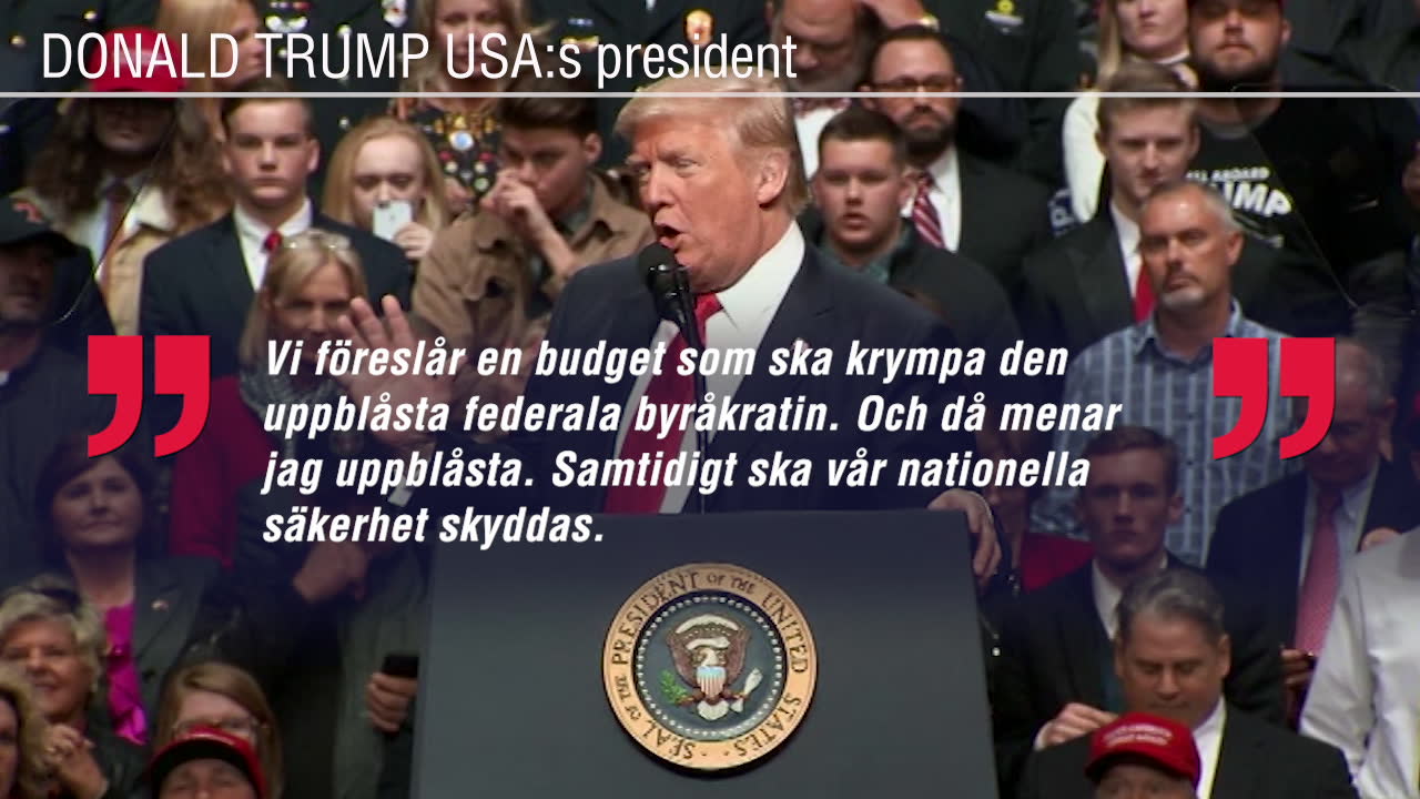Här är Trumps nya budget