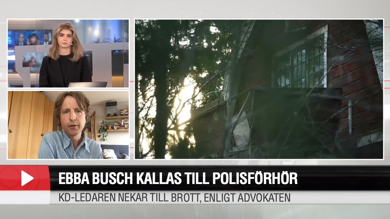 Ebba Busch kallas till polisförhör efter inlägg om hustvisten