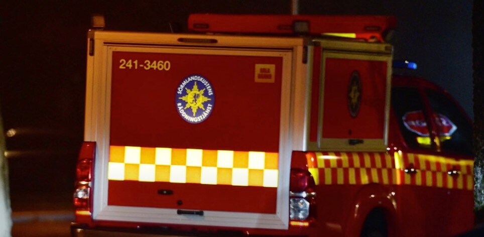 22 ton titan i lågor