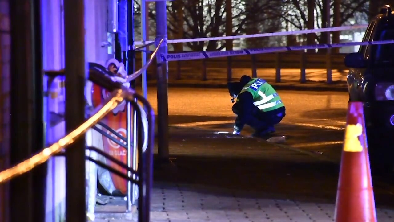 Ung man död efter skjutning i Kristianstad