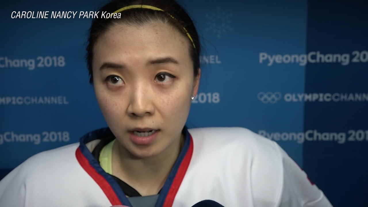 Historiskt när Nord- och Sydkorea spelar sin första OS-match