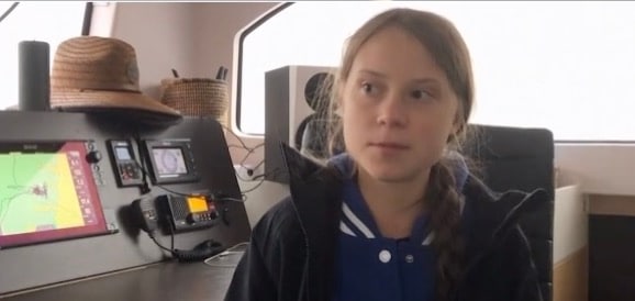 Greta korsar atlanten igen