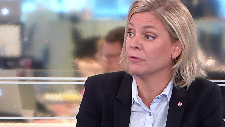 Magdalena Andersson (S) om det tappade stödet: ”Många som känner sig missnöjda funderar på alternativ"