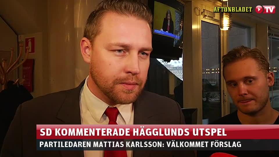 Mattias Karlsson (SD) om Göran Hägglunds (KD) flyktingutspel