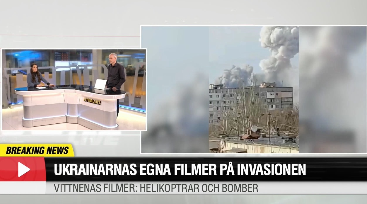 Ukrainarnas egna filmer på invasionen