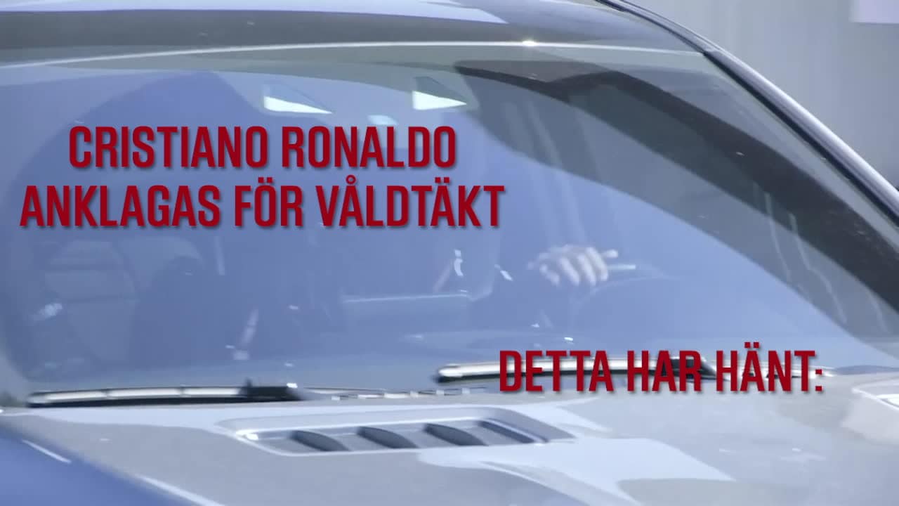 Ronaldo anklagas för våldtäkt – detta har hänt
