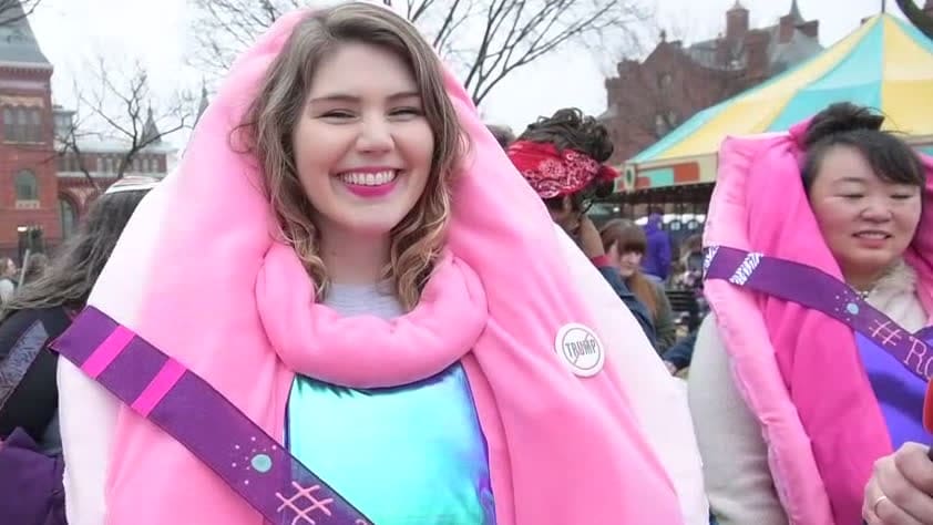 Därför protesterar vi mot Trump