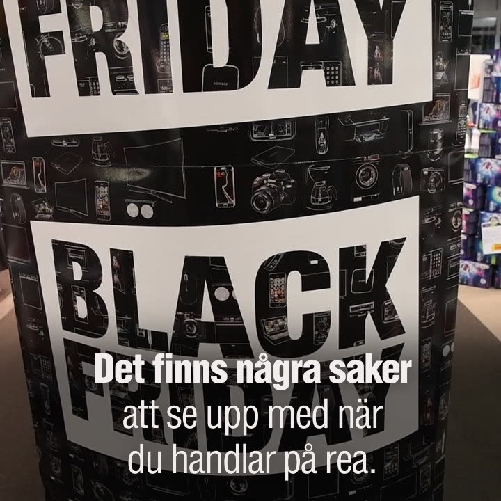 Se upp för rea-fällorna