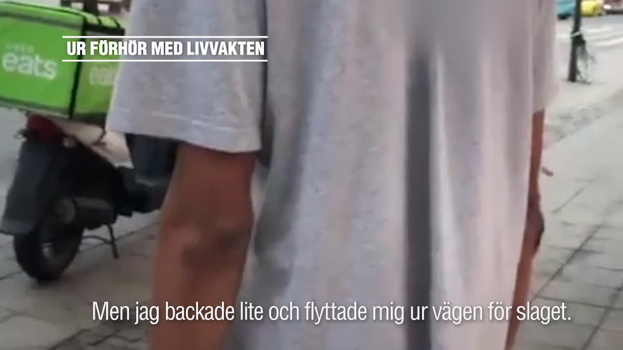 ASAP Rockys livvakt: "Han svingade mot mig"