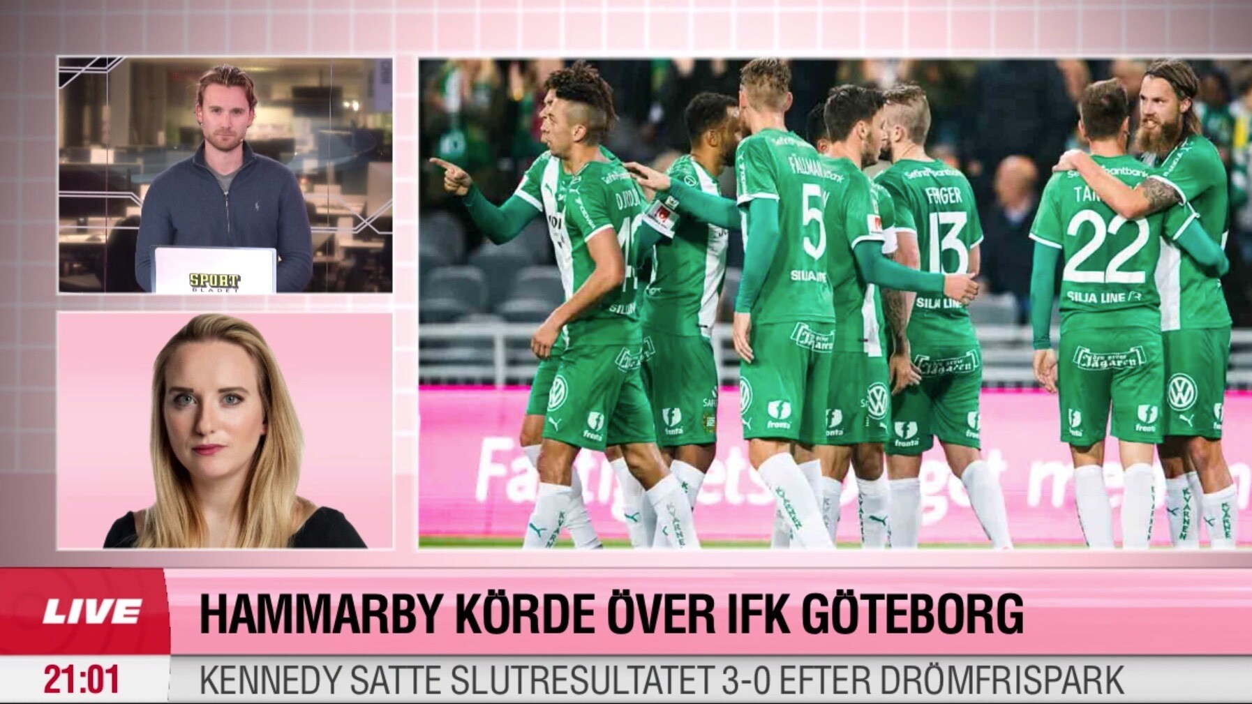 Frida Fagerlund: "Overklig stämning"