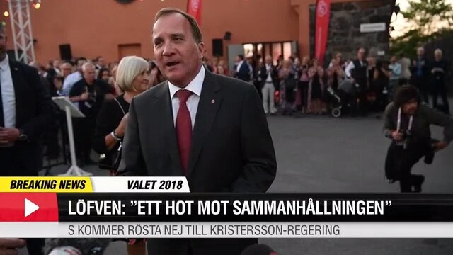 Löfven: "Ett hot mot sammanhållningen"