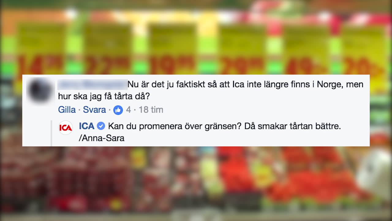 Oväntade reaktioner när Ica bjöd in till tårtkalas