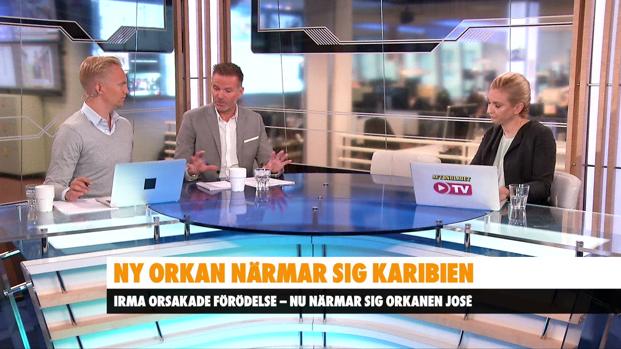 Falska klipp sprids på orkanen Irma