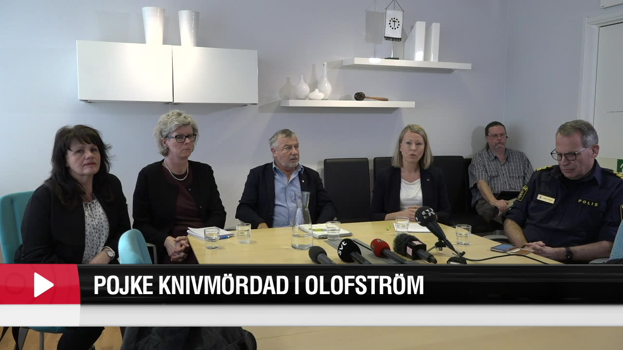 Pojke knivmördad i Olofström