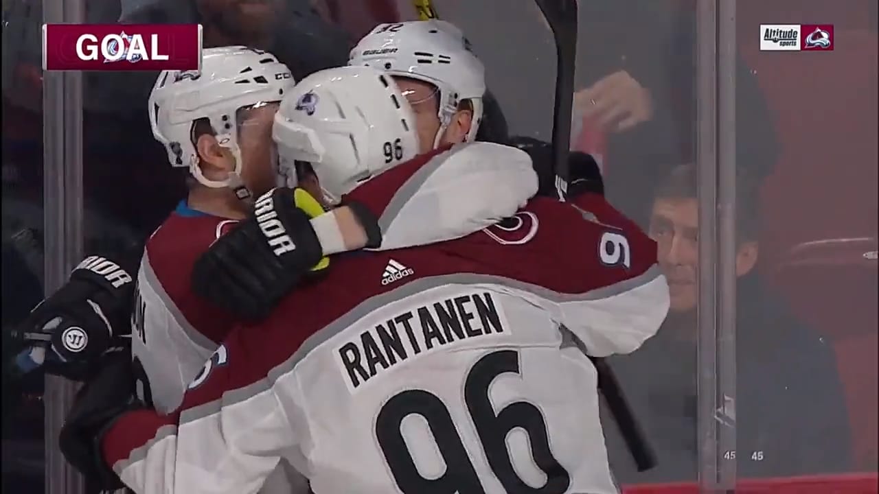 Landeskog målskytt direkt i comebacken