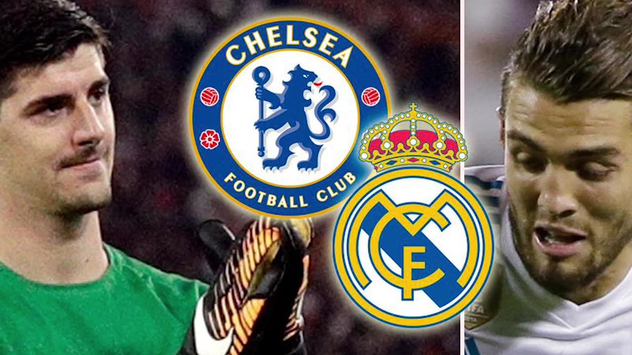 Courtois lämnar Chelsea för Real Madrid