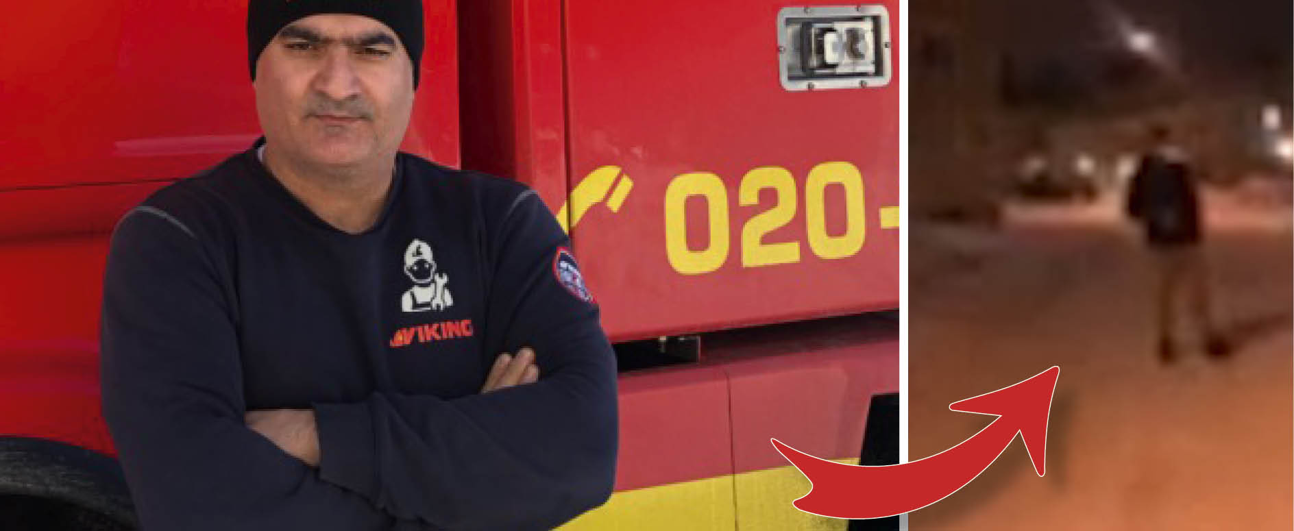 Här överraskar Jalle inbrottstjuven