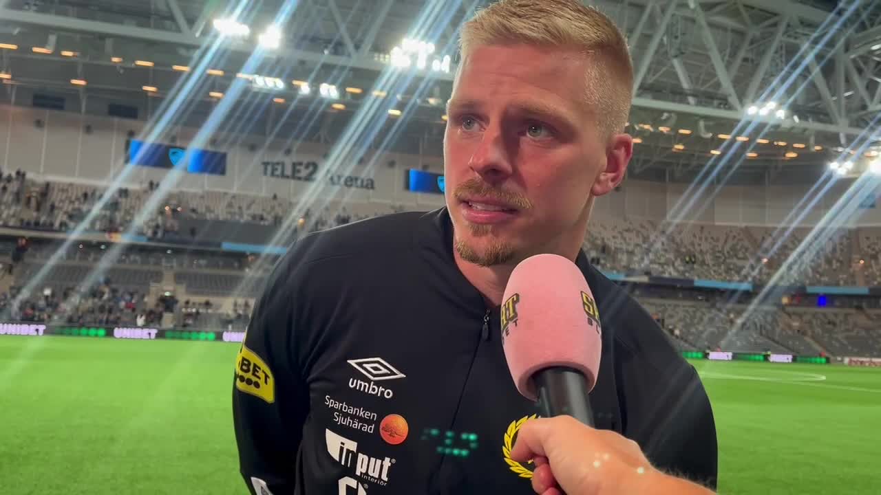 Frick om armbågen mot Ekdal: "Det kom ju ingen ambulans"