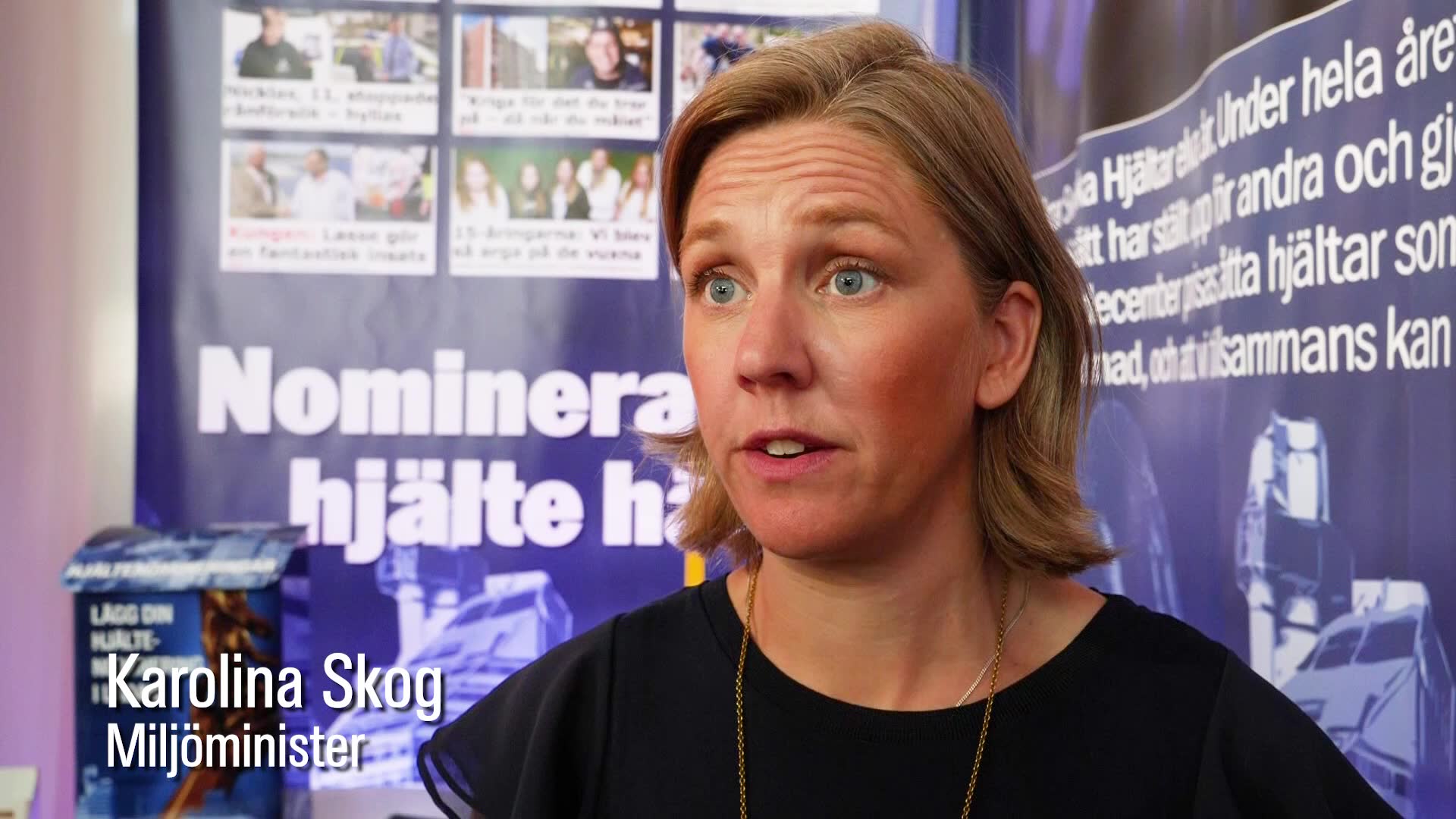 Miljöministern: Klimatet ska genomsyra all vår politik