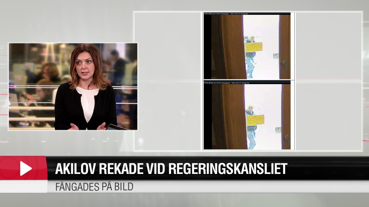 Akilov rekade vid Regeringskansliet