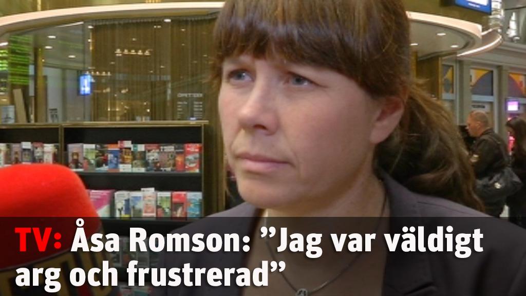 Åsa Romson "Jag var väldigt arg och frustrerad"