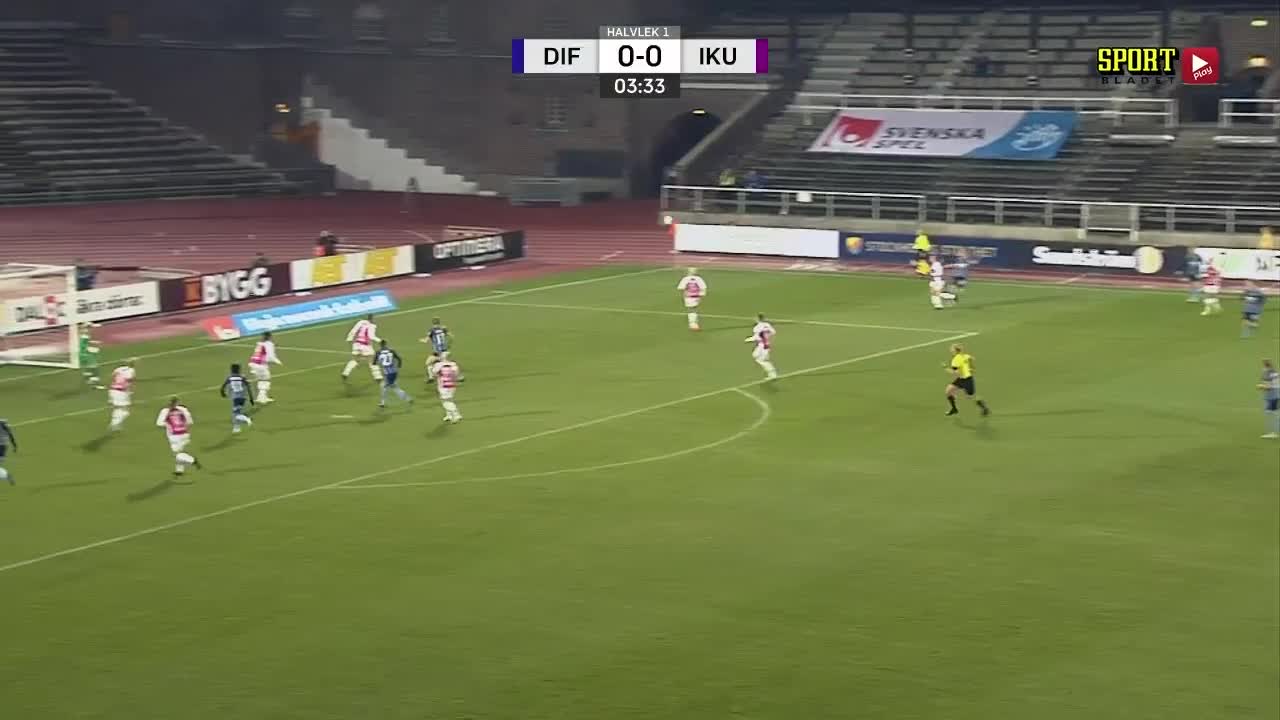 Djurgården säkrade kontrakt – slog Uppsala