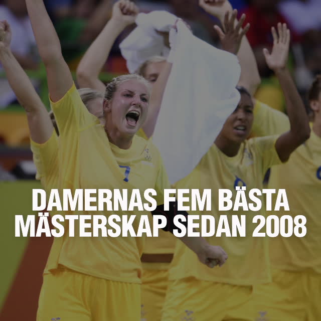 Handbollsdamernas fem bästa mästerskap på 2000-talet