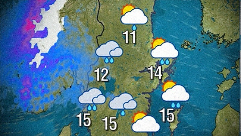 Så blir torsdagsvädret – kolla prognosen där du ska vara