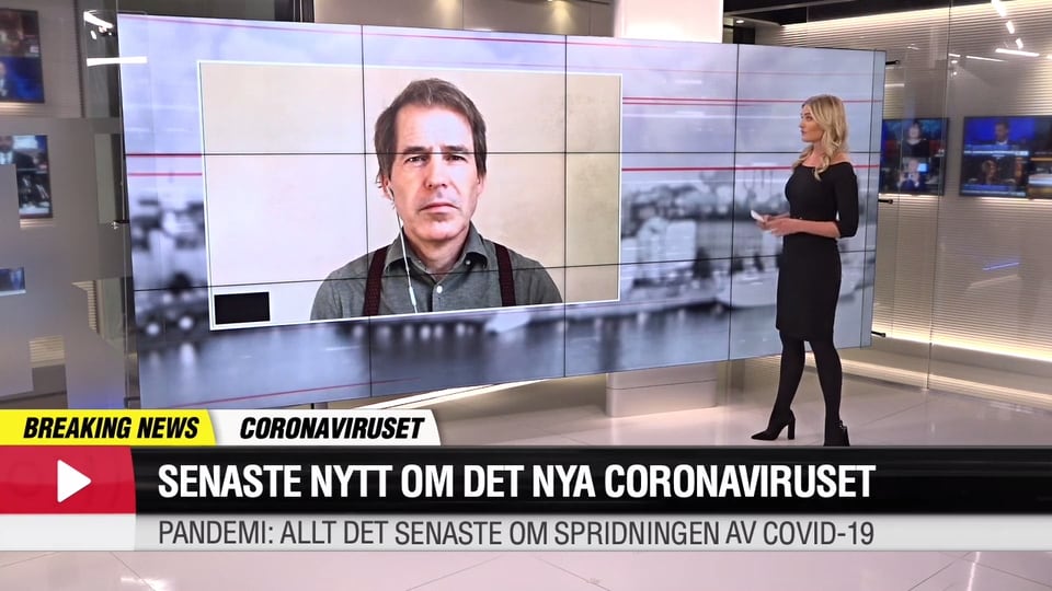 Coronanyheterna måndag