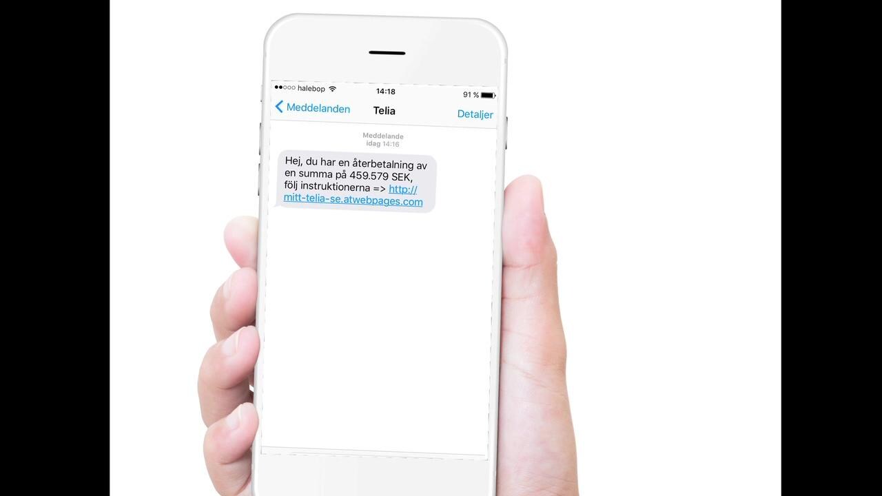 Säkerhetsexperten om SMS-kuppen och hur du kan skydda dig