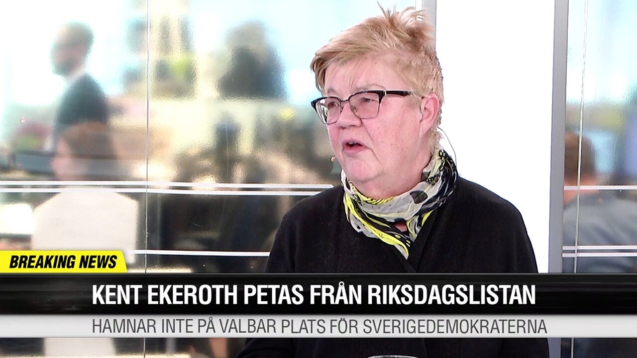 Lena Mellin om att Ekeroths riksdagskarriär är över