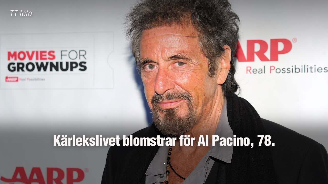 Al Pacino kär i 39 år yngre kvinna