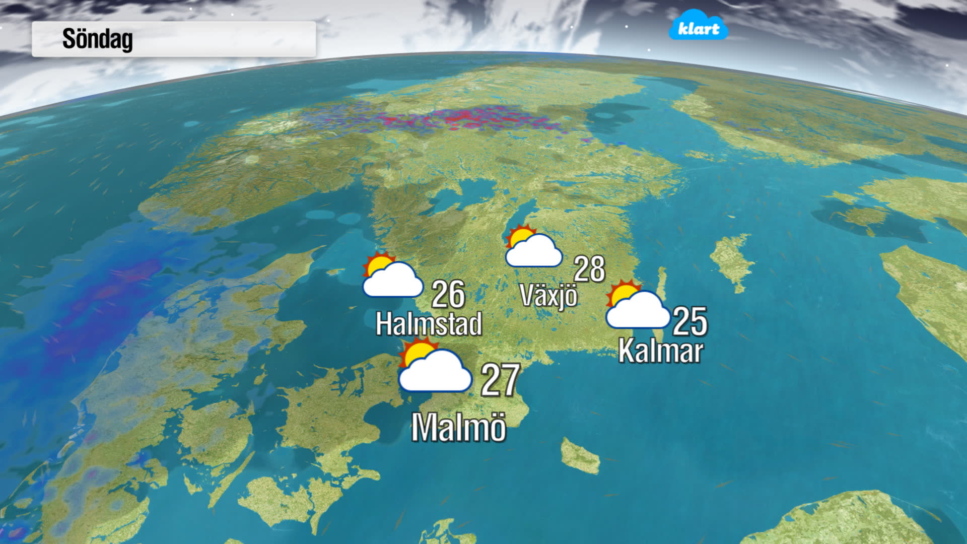 Så blir vädret där du bor