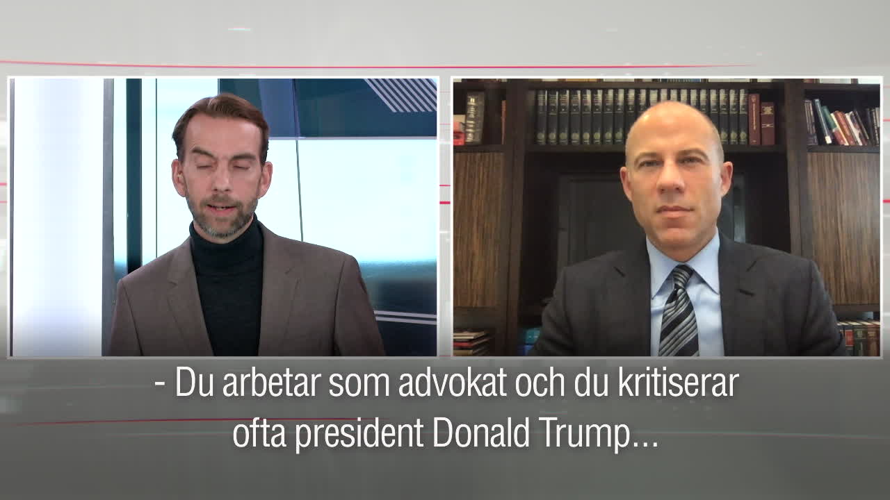 Michael Avenatti: "Presidenten kan mycket väl få problem här"