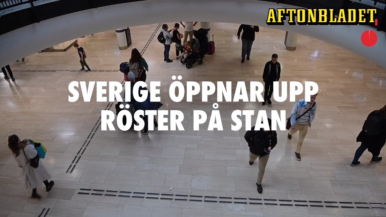 Sverige öppnar – röster på stan