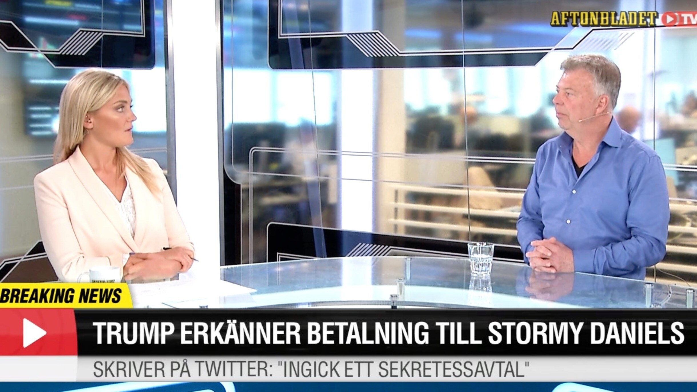 Wolfgang Hansson: "Allt rinner av Trump"