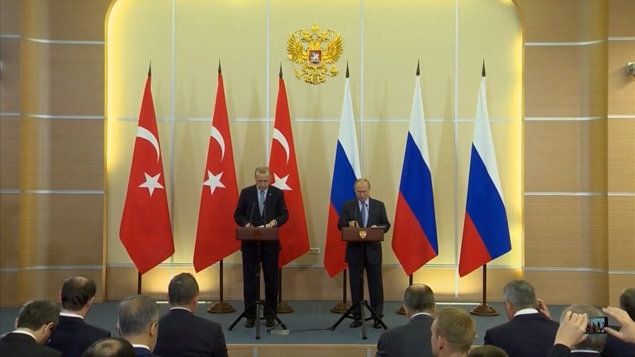 Erdogan och Putin överens om gemensam militäroffensiv