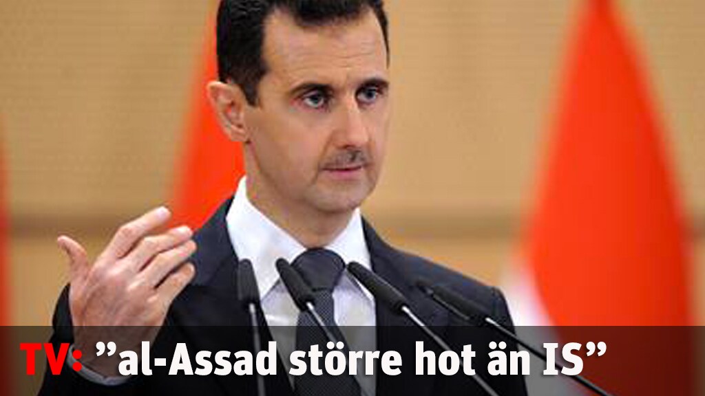 ”al-Assad större hot än IS”