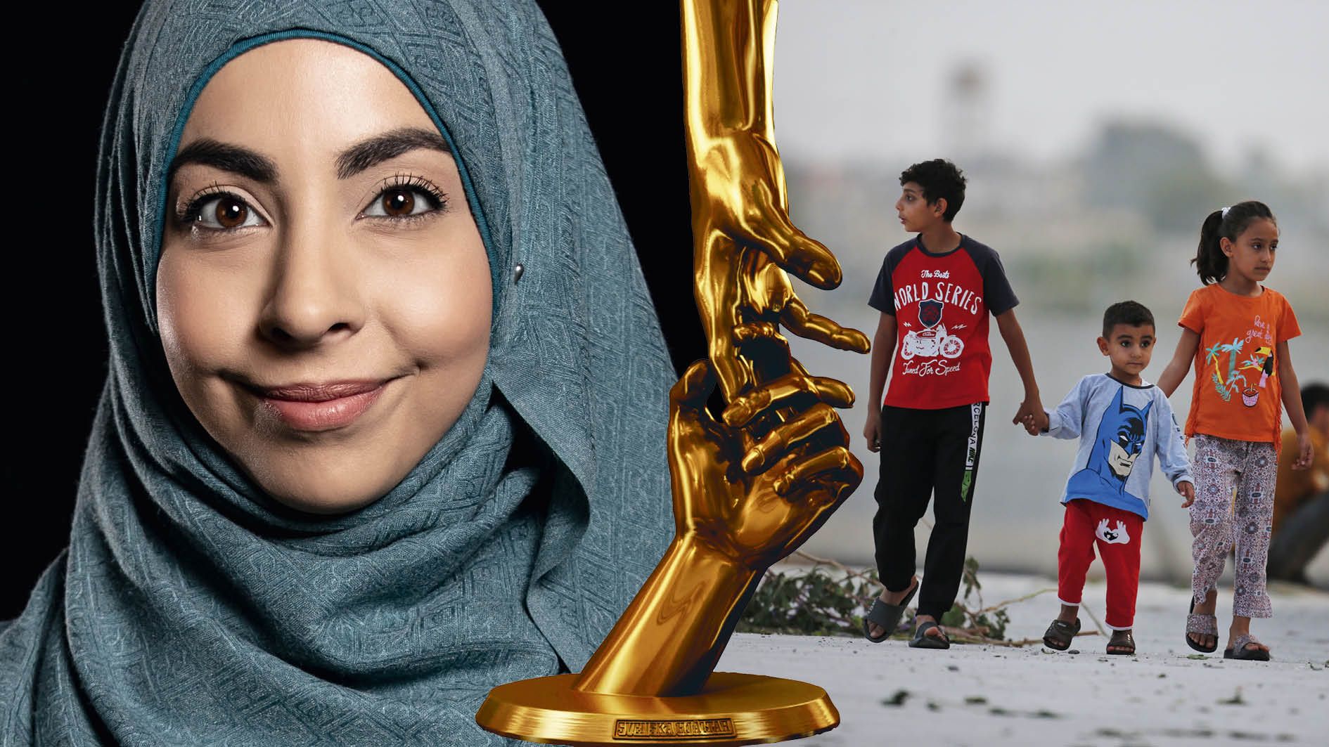 Skolsköterskan Israa riskerar sitt liv – för att hjälpa i Syrien