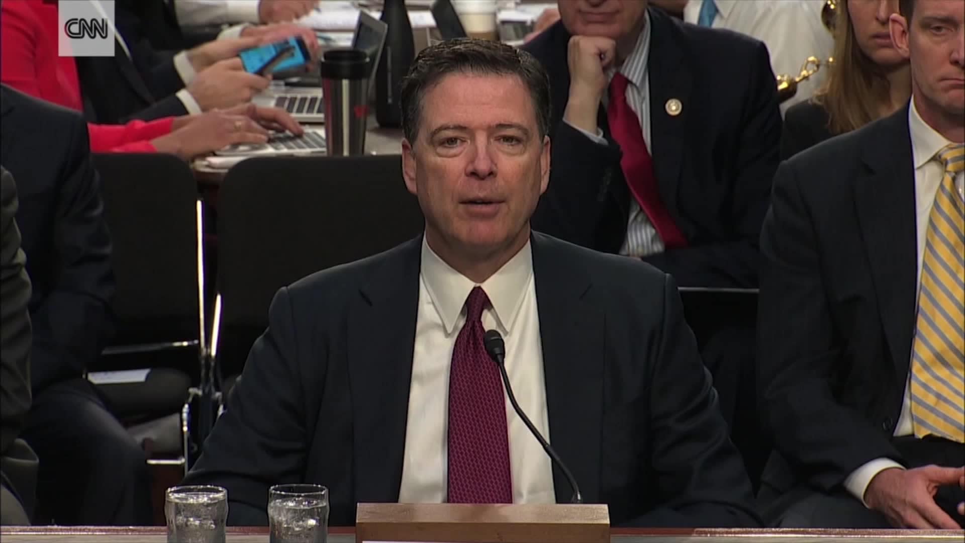 Comey: "Det var lögner rätt och slätt"