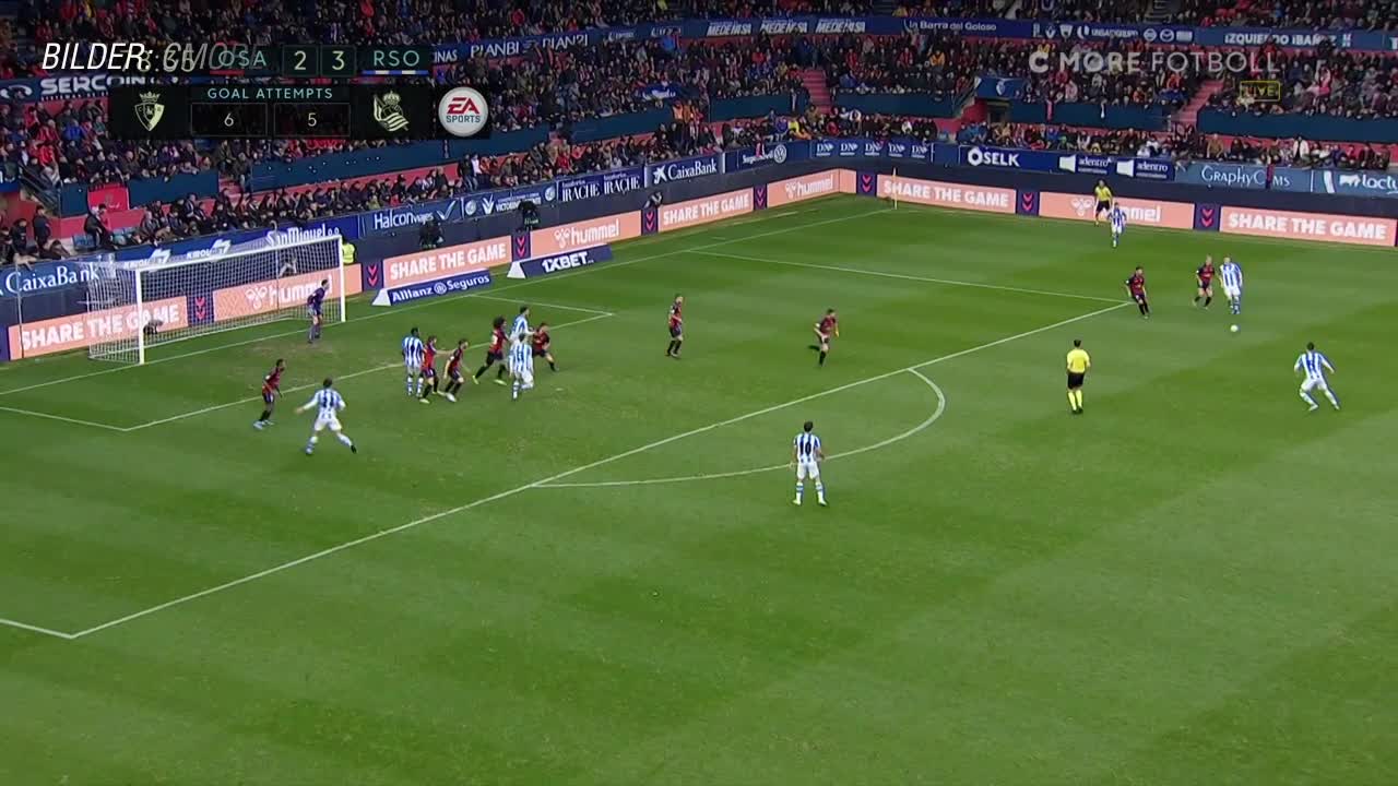 Alexander Isak nätade direkt efter inhoppet