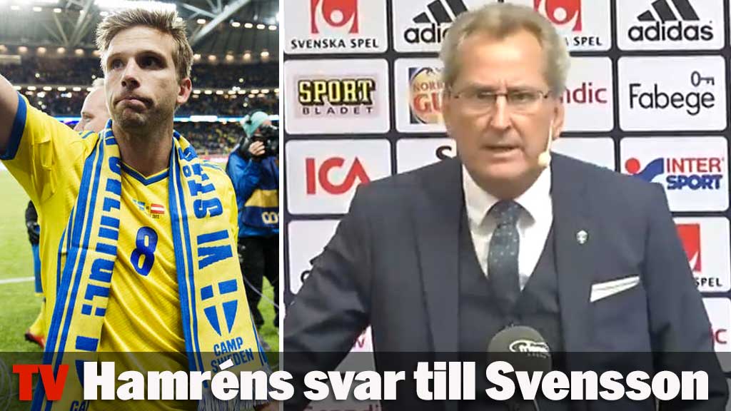 Hamréns svar till Svensson: ”Jag ljuger inte”