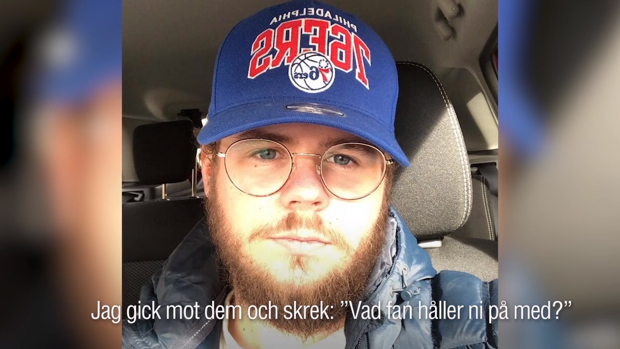 Oscar, 20, grep in: ”Han hade nog inte levt längre om inte vi avbrutit”